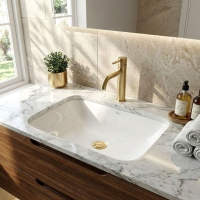 умывальник Rea Anabel 46,5x35,5, под столешницу, белый (REA-U0624)