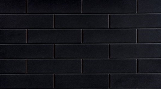 фасадная плитка Cerrad Nero 24,5x6,5 код 9706 glazed