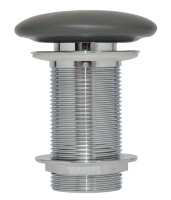 донный клапан Isvea Sanitaryware Push-Open без перелива (38TP0119I1 антрацит)