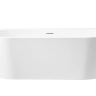ванна акриловая Rea Capri 170x75 + сифон + пробка click/clack (REA-W9801)