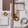 смеситель для умывальника Rea Rivo brushed copper (REA-B9323)