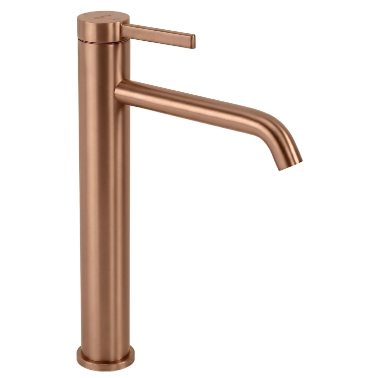 змішувач для умивальника Rea Rivo brushed copper (REA-B9323)