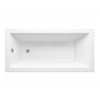 ванна акрилова Rea Prima 139,5x70 вбудована, white (REA-W0077)