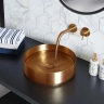 смеситель для умывальника скрытого монтажа Rea Lungo brushed copper (REA-B4600)