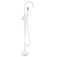 смеситель для ванны Rea Lungo отдельностоящий, white (REA-B7494)