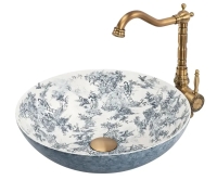 умивальник Rea Juliana 40х40 накладний, pattern (REA-U3608)