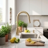 змішувач для кухні Rea Fresh touch brushed gold (REA-B9842)