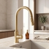 змішувач для кухні Rea Fresh touch brushed gold (REA-B9842)