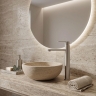 змішувач для умивальника Rea Arcos brushed nickel (REA-B6966)