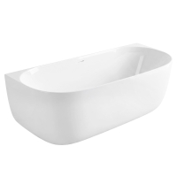 ванна акрилова Rea Eris 170x79,5 пристінна, white (REA-W4400)