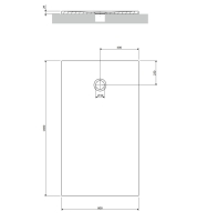 поддон Omnires Aquapure M+ 80х140 matt white (AQUAPURE80-140BM)