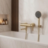 змішувач для ванни Rea Arcos brushed gold (REA-B6982)