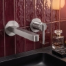 смеситель для умывальника Rea Grace скрытого монтажа brushed nickel (REA-B4460)
