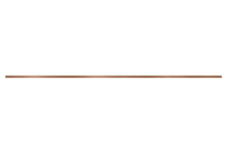 фриз Opoczno Universal Metal Border 1x89 золотой, матовая (TDZZ1252977853)