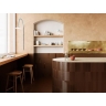 плитка Paradyz Sundown 6,6x24,5 marrone, polysk