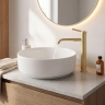смеситель для умывальника Rea Rivo brushed gold (REA-B9321)