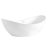 ванна акриловая Rea Maris 179,5x89,5 отдельностоящая, white (REA-W4402)
