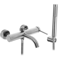 смеситель для ванны Rea Spot brush nickel (REA-B2082)