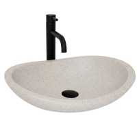 умивальник Rea Leona 46,5x37 light grey (REA-U3609)