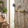 змішувач для душу Rea Arcos brushed gold (REA-B6980)