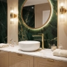 смеситель для умывальника Rea Hunter high brushed gold (REA-B6692)
