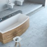 ванна акриловая Radaway Tilia 190x90 + панель + ножки (WA1-03-190x090U+OBDR.190.58 WH)