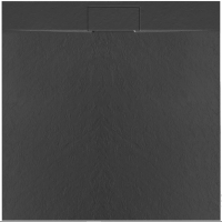 піддон Rea Bazalt 90x90 квадратний, чорний (REA-K3307)