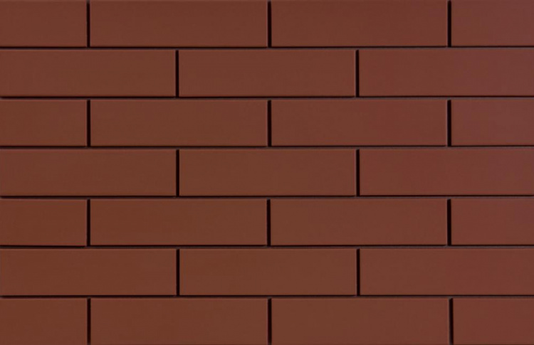 фасадная плитка Cerrad Burgund 24,5x6,5 гладкая