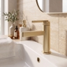 змішувач для умивальника Rea Grace brushed gold (REA-B8932)