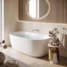 ванна акриловая Rea Eris 150x75 пристенная, white (REA-W4404)