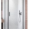душова кабіна Radaway Idea Black KDJ 100Rx80L скло прозоре, чорний (387040-54-01R+387051-54-01L)