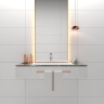 плитка QUA Granite 30x90 White Mat Rec Silk Blanco Weiss