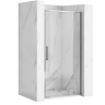 душевая дверь Rea Rapid Swing 100x195 безопасное стекло, прозрачное, chrome (REA-K5607)