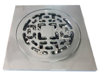 трап MAGdrain F7, сливной, 100 мм, хромрованный (CC06G50-G)
