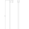 рушникотримач Omnires Modern Project white matt (MP60216WM)