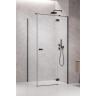 душевая кабина Radaway Garda KDJ 90х195 правая, прозрачное стекло, черный (10709090-54-01R)