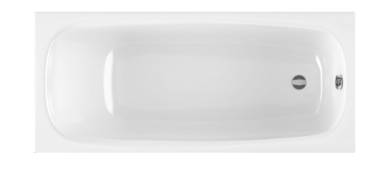 ванна акрилова Radaway Tesalia 180x80 + ніжки (WA1-06-180x080U) + сифон
