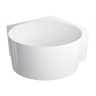 ванна Omnires Ovo M+ 120х120 круглая gloss white (OVO120WNBP)