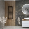 полотенцесушитель Lavita Lungo 1320x500 электрический, с нагревателем, black (5903918481433)