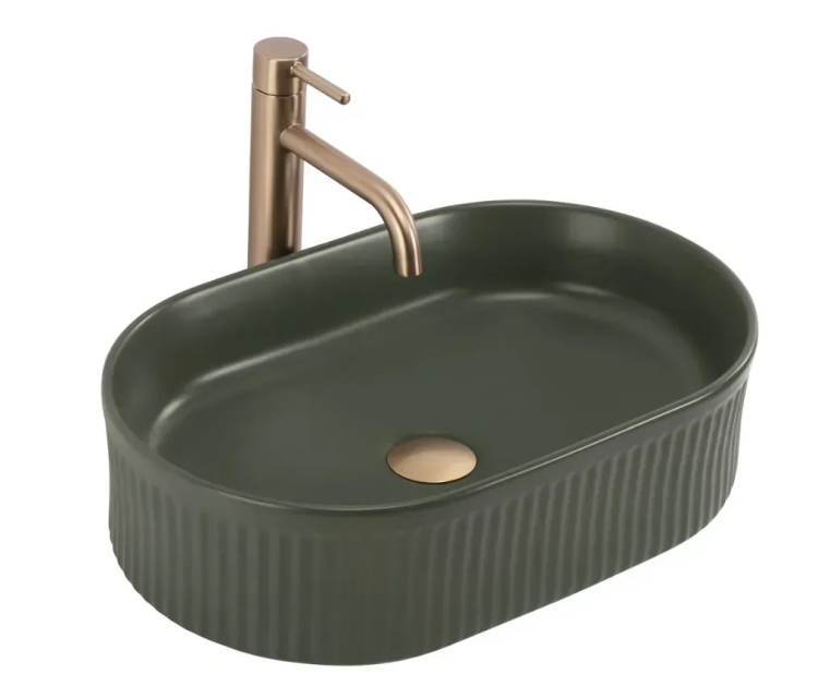 умивальник Rea Vanda 49х31 olive matt (REA-U3611)