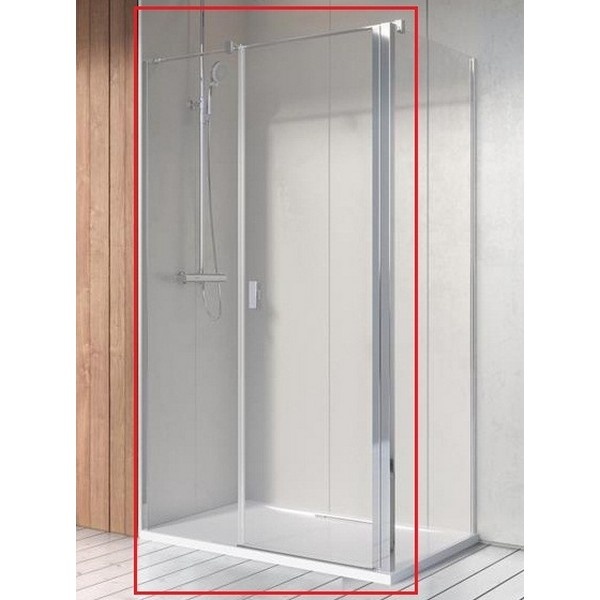 душова кабіна Radaway NES KDS II 120 права, безпечне скло, прозоре (10033120-01-01R)