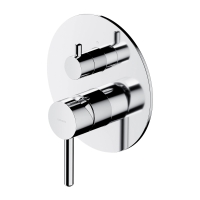 внешняя часть смесителя для ванны и душа Omnires Y скрытого монтажа, polished chrome (Y1248ROCR)