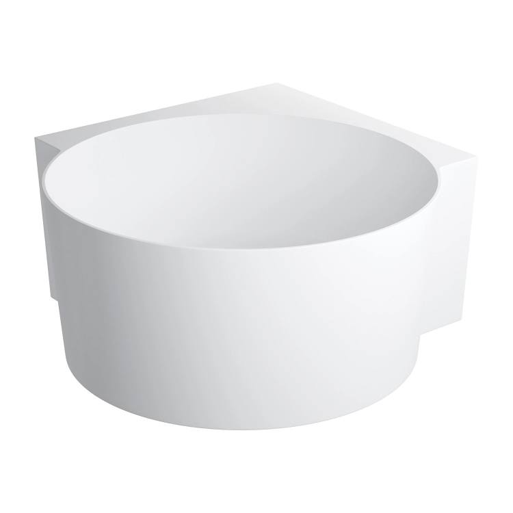 ванна Omnires Ovo M+ 120х120 круглая matt white (OVO120WNBM)