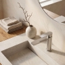 смеситель для умывальника Rea Hunter brushed nickel (REA-B6680)