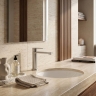 смеситель для умывальника Rea Hunter brushed nickel (REA-B6680)