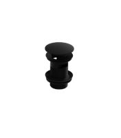 донный клапан Lavita Orion click-clack Full Color, черный матовый (5900378357230)