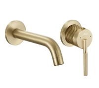 смеситель для умывальника Rea Argon скрытого монтажа, brushed gold + box (REA-B7808)