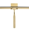 скребок для скла душової кабіни Rea YZ-G04 gold brush (REA-72069)