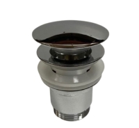 донный клапан Lavita Orion click-clack с переливом, хром (5900378346081)