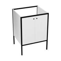 тумбочка под умывальник Lavita Mimir 60 напольная, white (5900378339830)